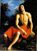 Cristofano Allori John the Baptist in the desert Spain oil painting artist